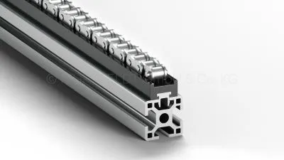 Roller chain guide TYPE TU SNAP-TRICK