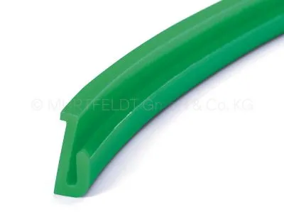 Profiles for slat band chains TYPE clamping L profile