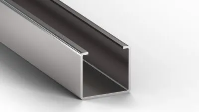 Edelstahl-C11-Profil, 2m
