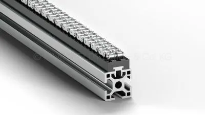 Roller chain guide Type T-Duplex Snap-Trick