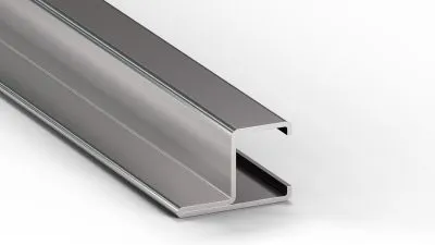Stainless Steel C14H profile, 2m